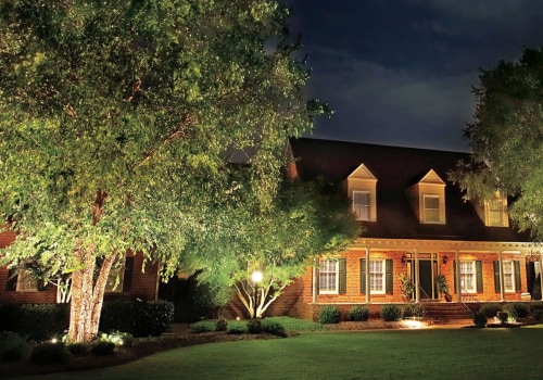 Should you leave landscape lighting on all night?